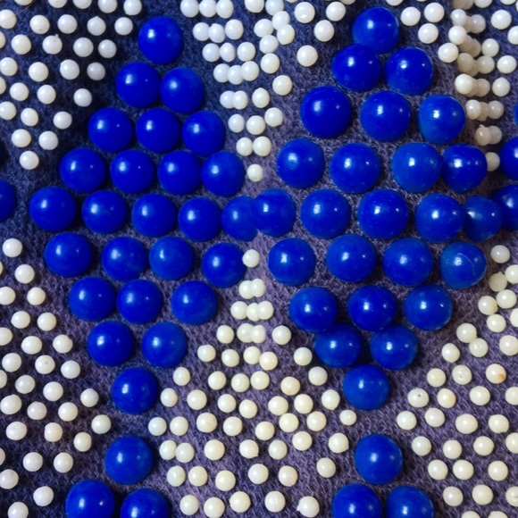 Trendy beaded mini bag/pouch - Picture 3 of 8